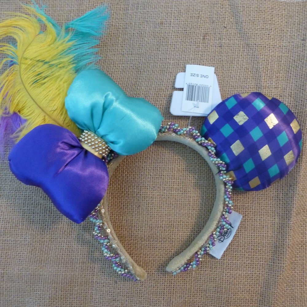 Disney Parks Mardi Gras Ear Headband